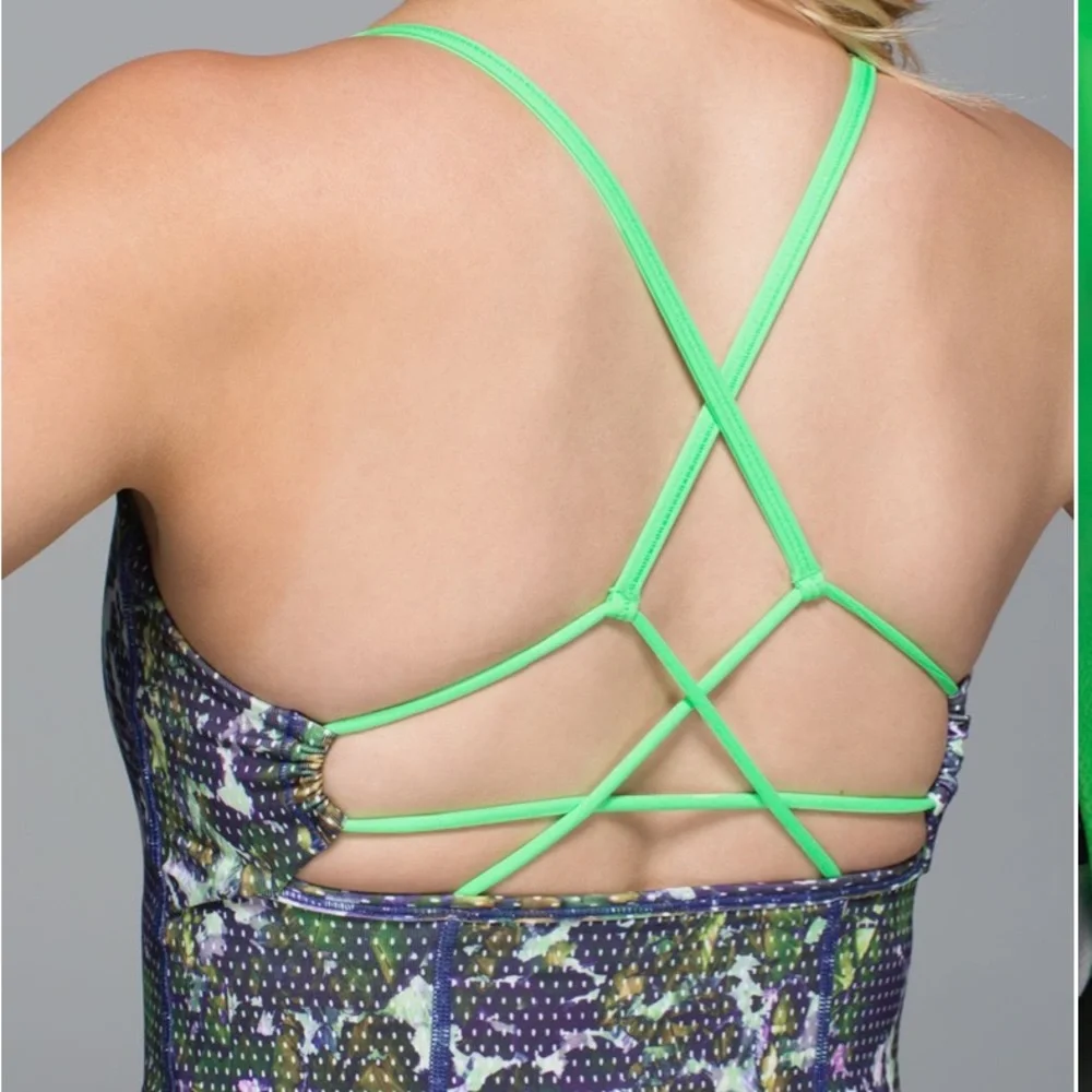lululemon “Dancing Warrior” Tank, Size 4